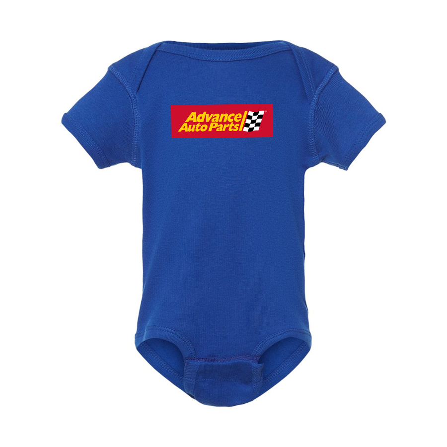 Advance Auto Parts Logo  Rabbit Skins Infant Baby Rib Bodysuit