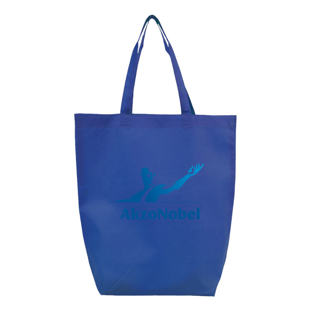 AkzoNobel Logo Q-Tees Non-Woven Gusset Bottom Tote