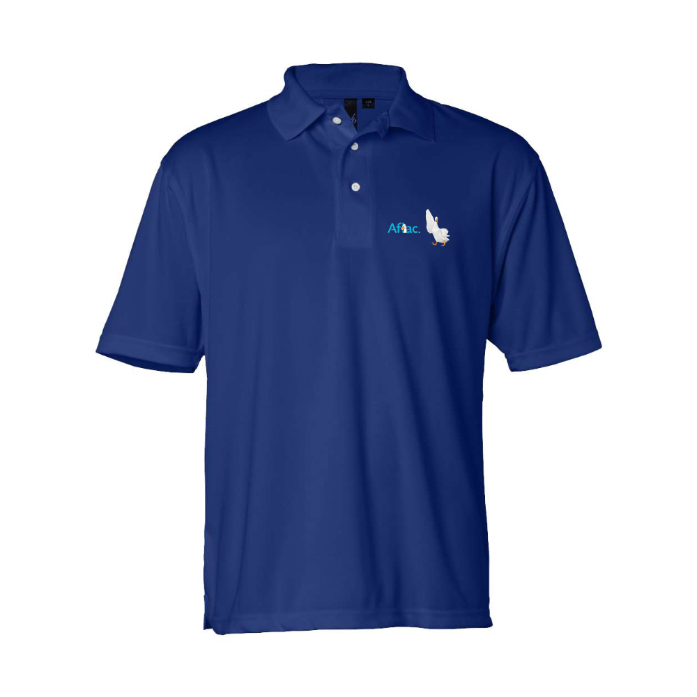 Men's Aflac Logo and Duck Sierra Pacific Moisture Free Mesh Polo