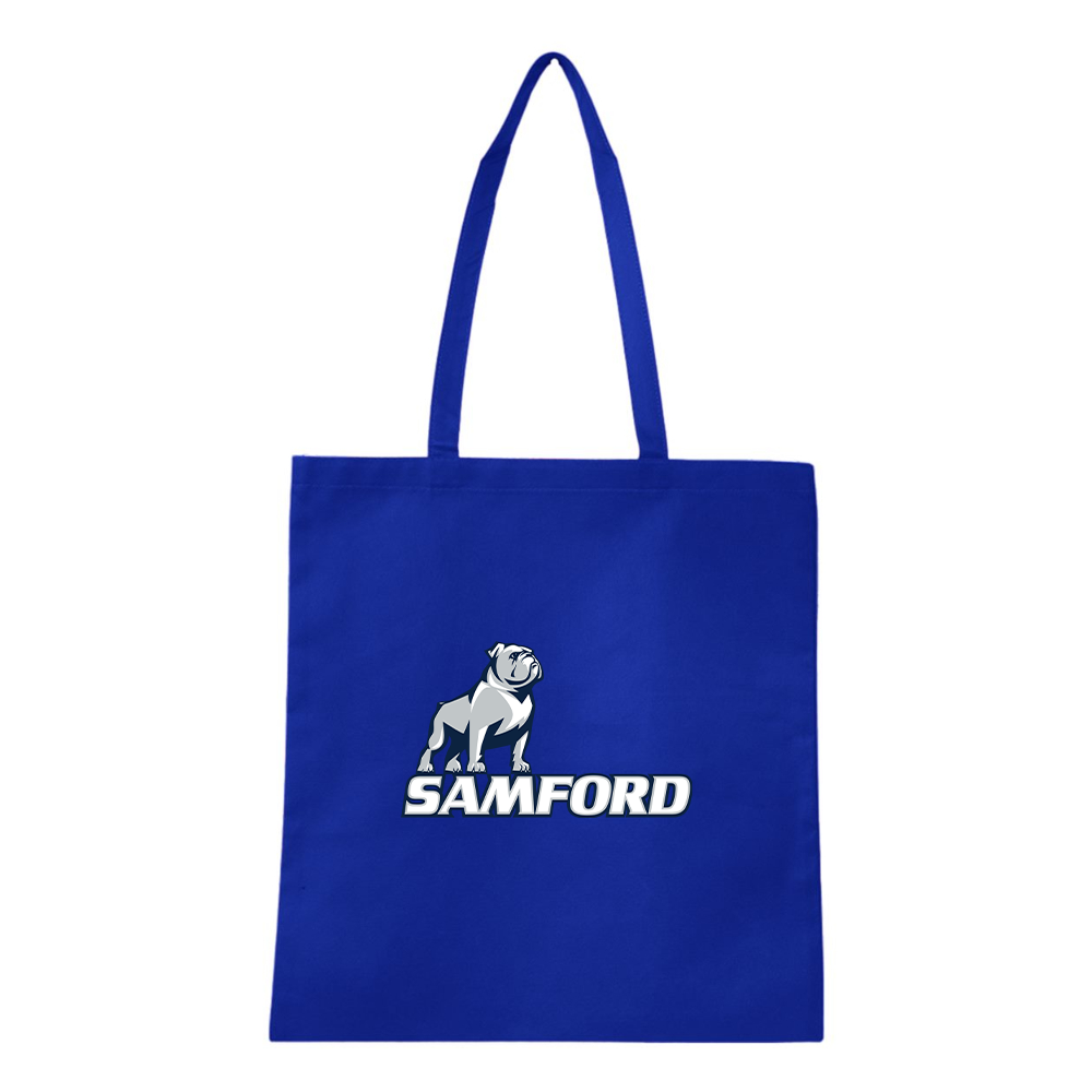 Samford Bulldogs Logo Q-Tees Non-Woven  Tote