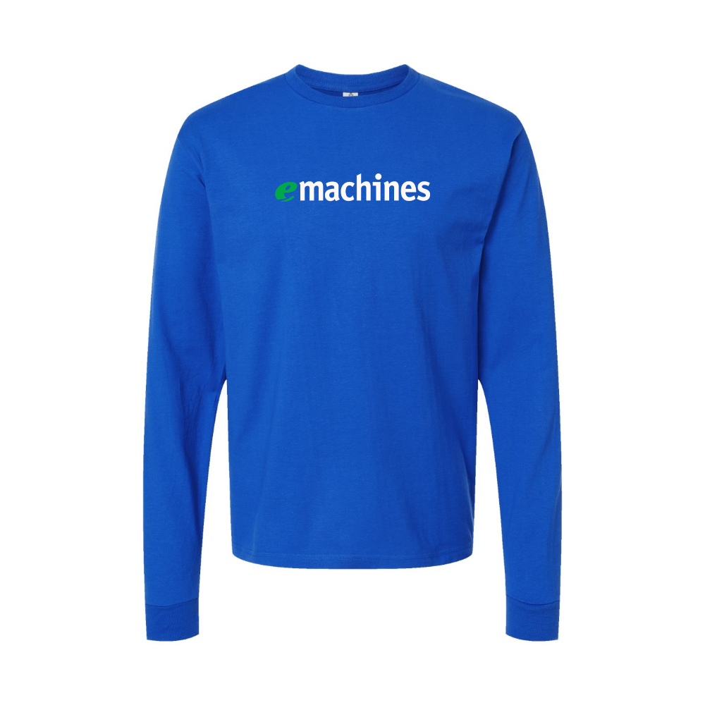 Men's eMachines Logo Long Sleeve T-Shirt