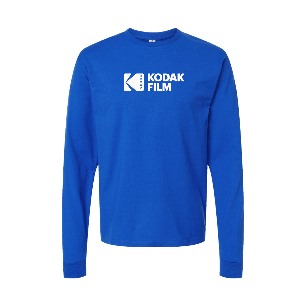Youth Kodak Motion Picture Film Logo Cotton Long Sleeve T-Shirt