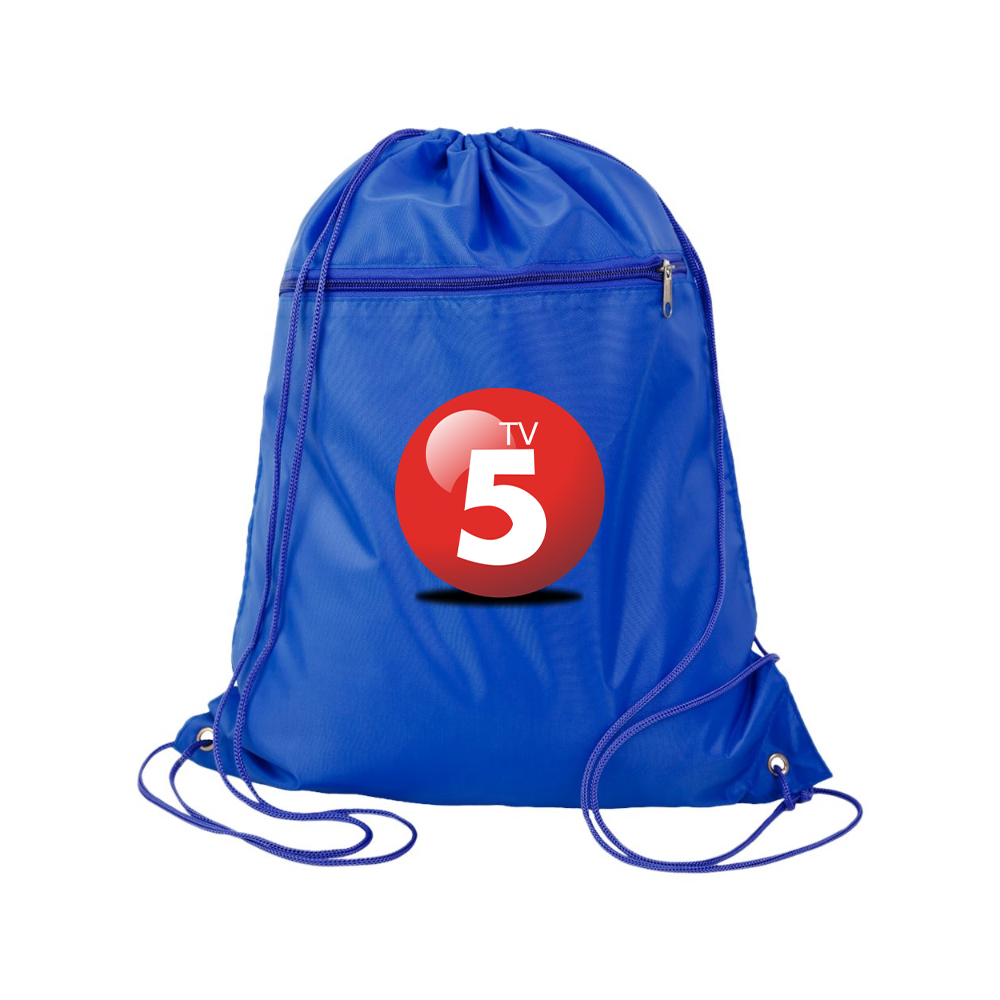 ABC TV5 Logo Q-Tees - Polyester Cinchpack