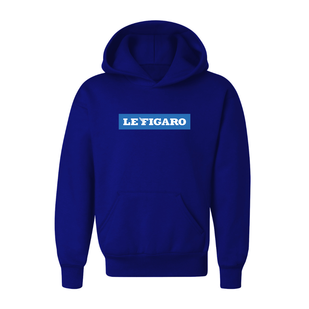 Youth Le Figaro Logo Pullover Hoodie