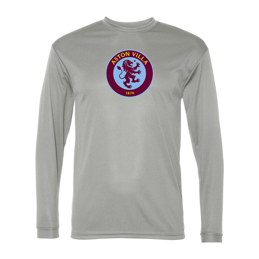 Men's Aston Villa - C2 Sport - Performance Long Sleeve T-Shirt - 5104