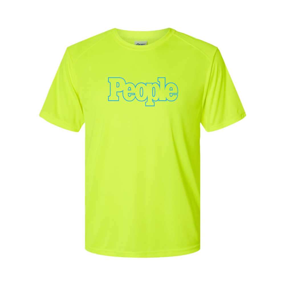 Men's People Magazine Logo Polyester T-Shirt