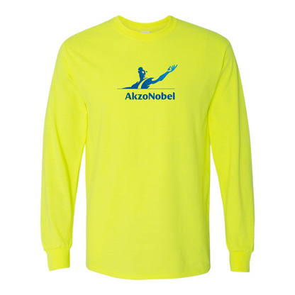 Men's AkzoNobel Logo Gildan Heavy Cotton Long Sleeve T-Shirt