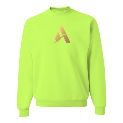 Men's Accor Golden Logo JERZEES NuBlend Crewneck Sweatshirt