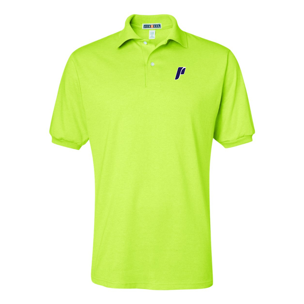 Men's Portland Pilots Logo JERZEES  SpotShield polo