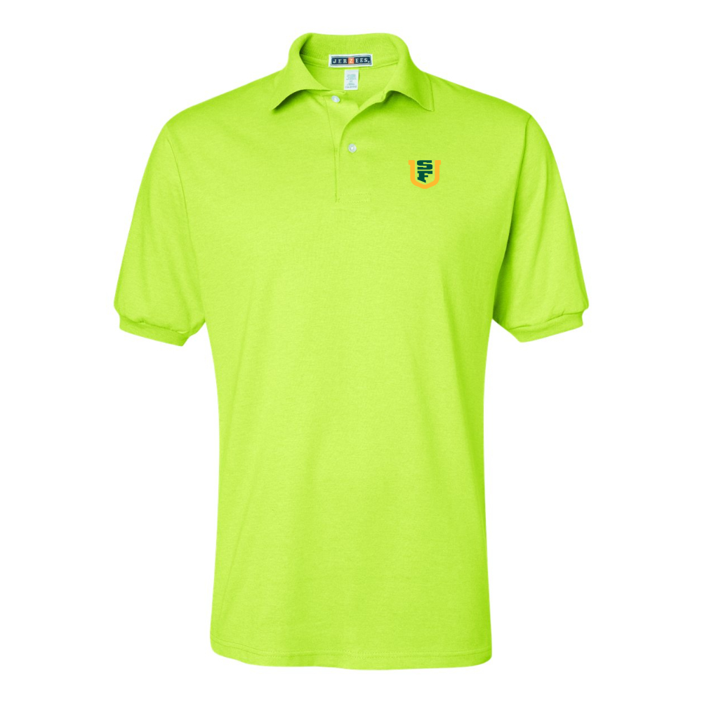 Men's San Francisco Dons Logo JERZEES  SpotShield polo