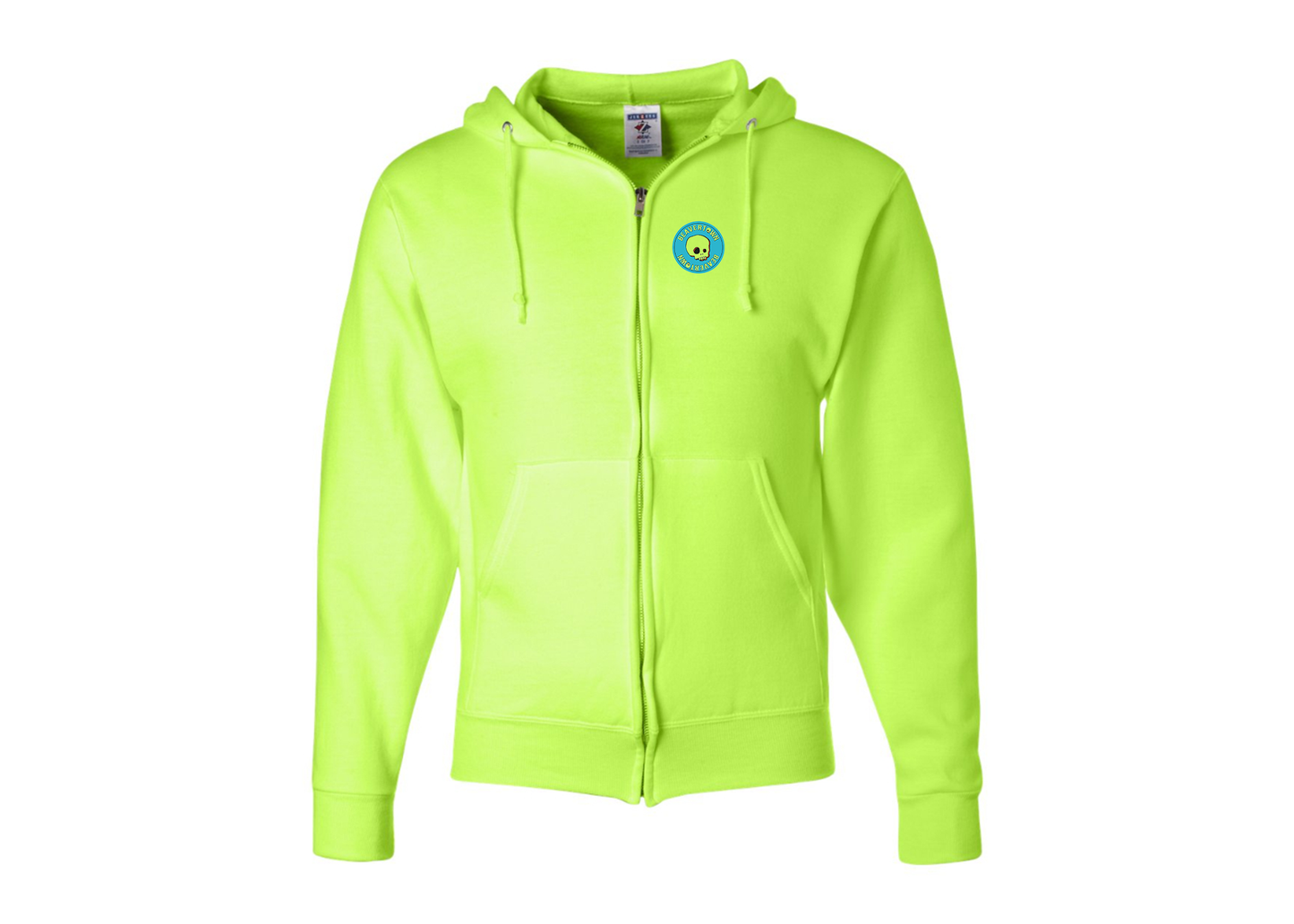 Men's Beavertown Brewery JERZEES NuBlend Full-Zip Hooded Sweatshirt