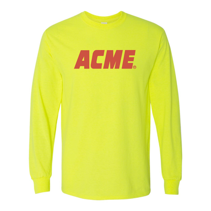 Men's ACME Logo Gildan Heavy Cotton Long Sleeve T-Shirt
