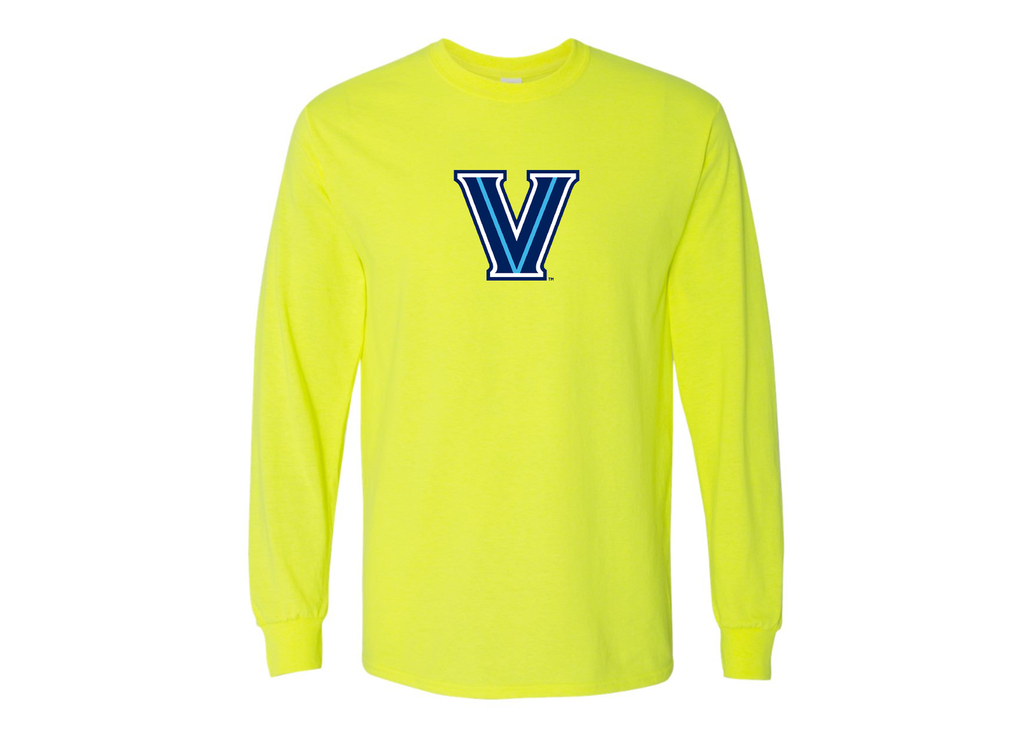 Men's Villanova Wildcats Gildan Heavy Cotton Long Sleeve T-Shirt