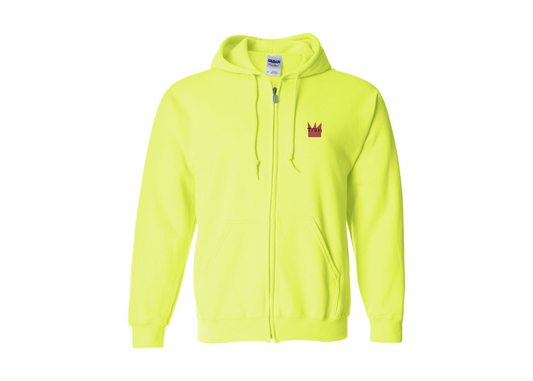 Men's Train Gildan  Heavy Blend Full Zip Hooded Sweatshirt