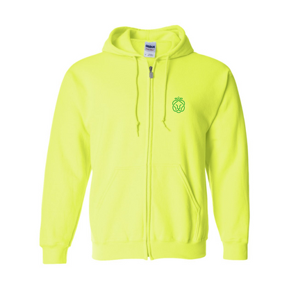 Men's Ahold Delhaize Symbol Gildan  Heavy Blend Full Zip Hooded Sweatshirt