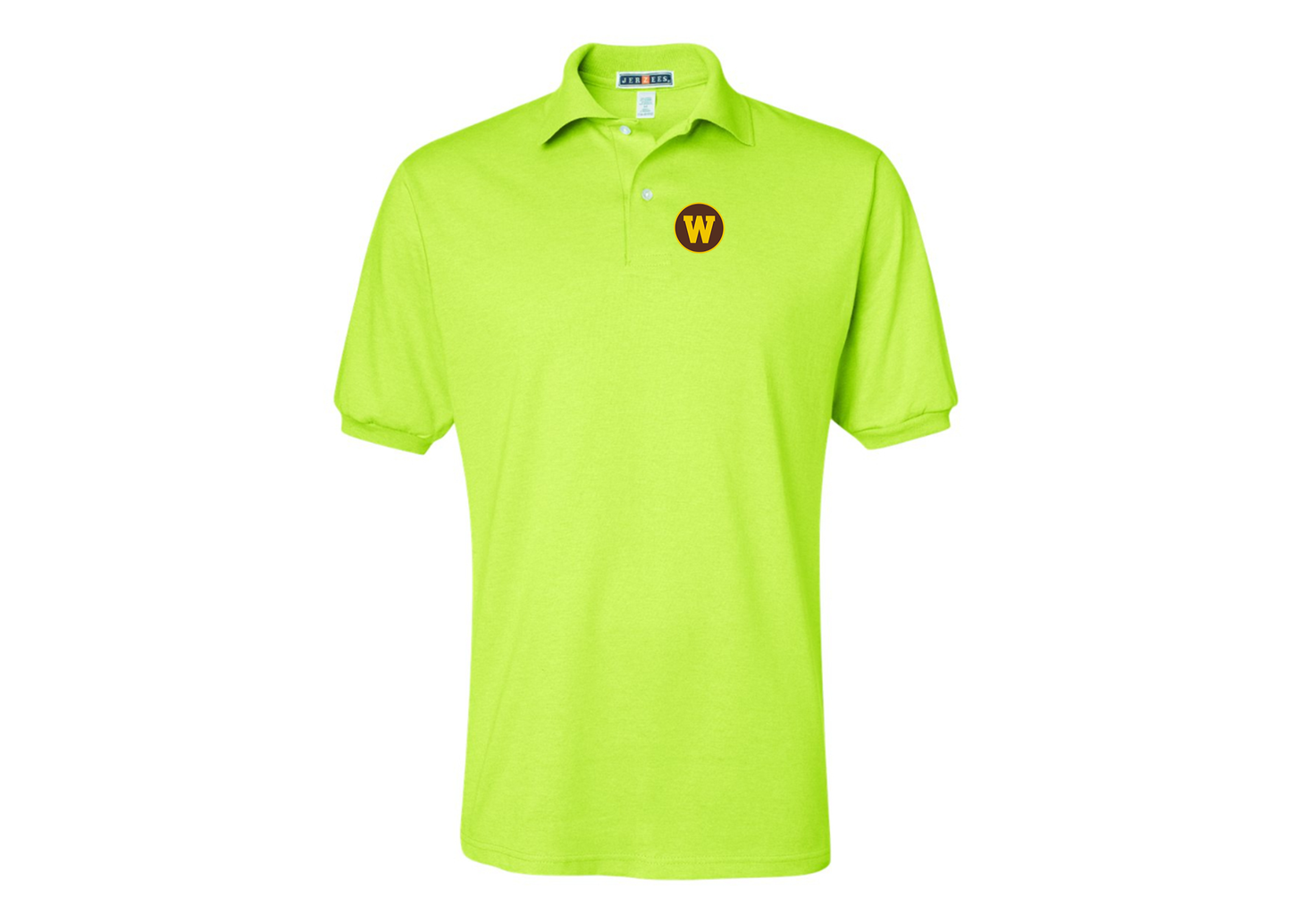 Men's Western Michigan Broncos JERZEES  SpotShield polo