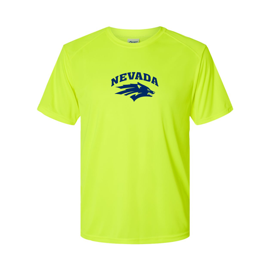 Men's Nevada Wolf Pack Logo Polyester T-Shirt