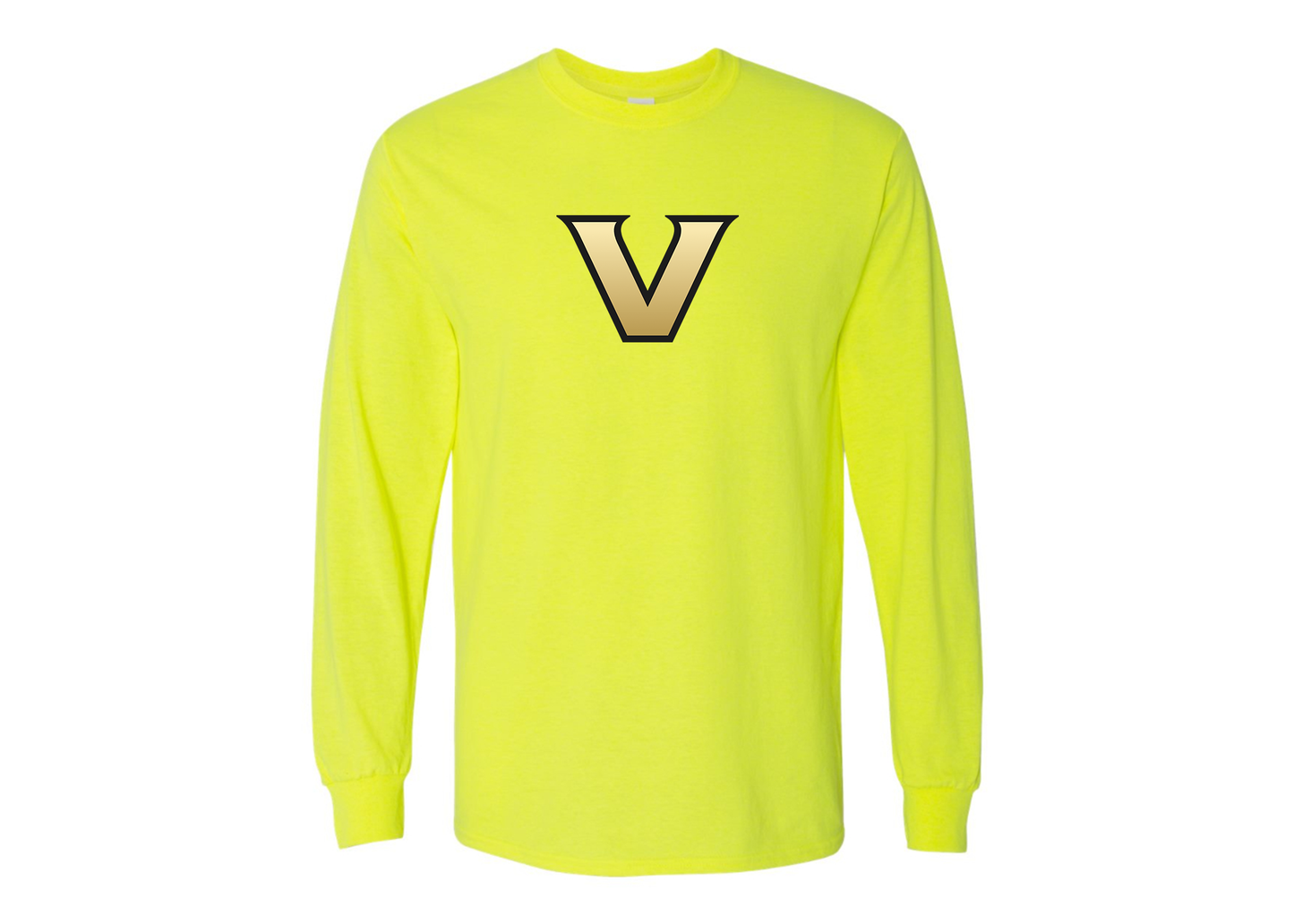 Men's Vanderbilt Commodores Gildan Heavy Cotton Long Sleeve T-Shirt