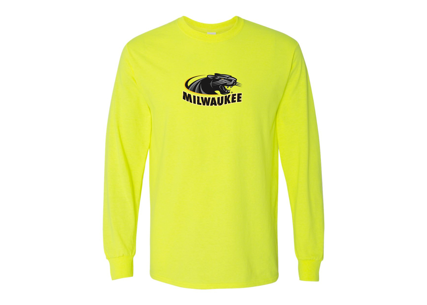 Men's Wisconsin Milwaukee Panthers Gildan Heavy Cotton Long Sleeve T-Shirt