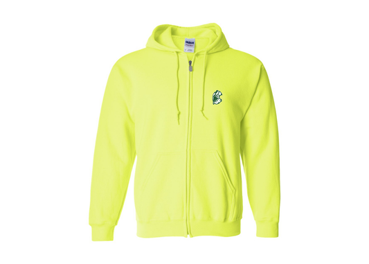 Men's Utah Valley Wolverines Gildan  Heavy Blend Full Zip Hooded Sweatshirt