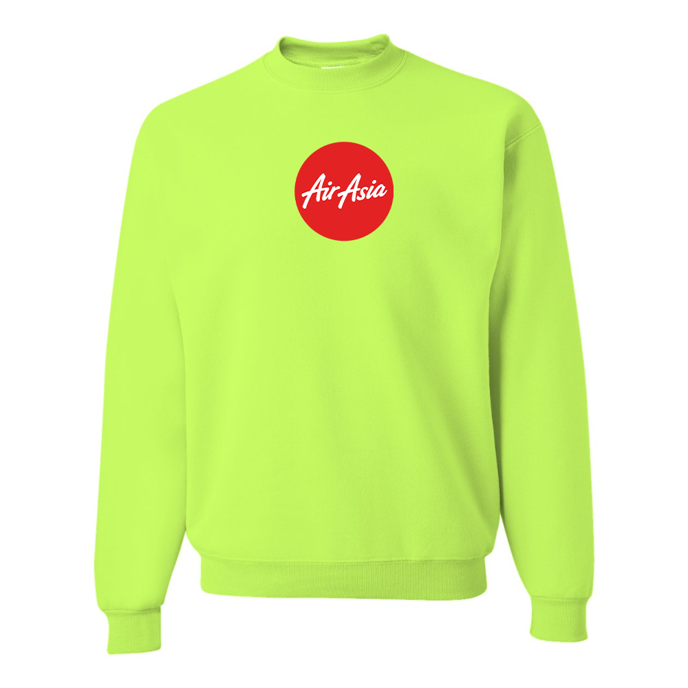 Men's Air Asia Logo  JERZEES NuBlend Crewneck Sweatshirt