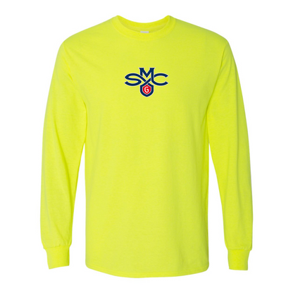 Men's Saint Marys Gaels Logo Gildan Heavy Cotton Long Sleeve T-Shirt