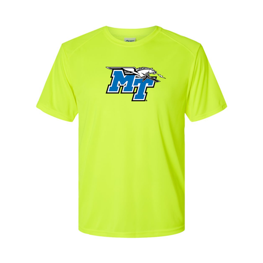 Men's Middle Tennessee Blue Raiders Logo Polyester T-Shirt