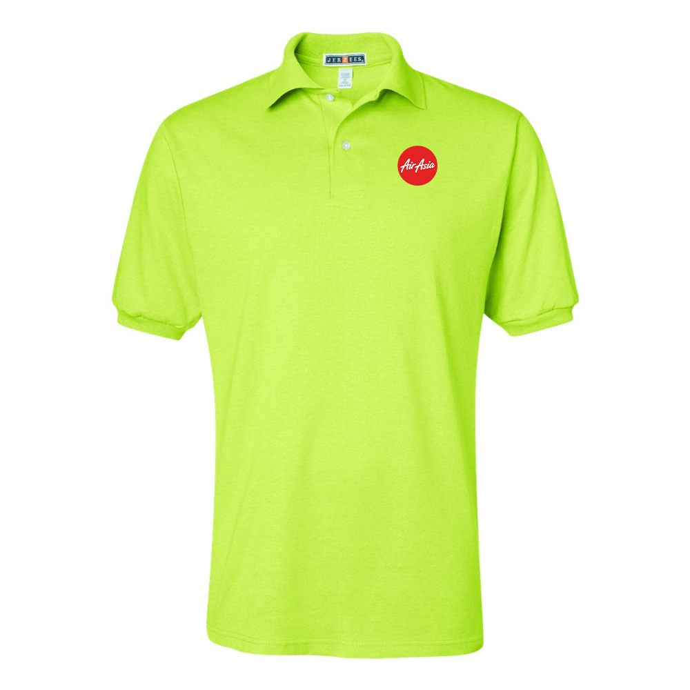 Men's Air Asia Logo JERZEES  SpotShield polo