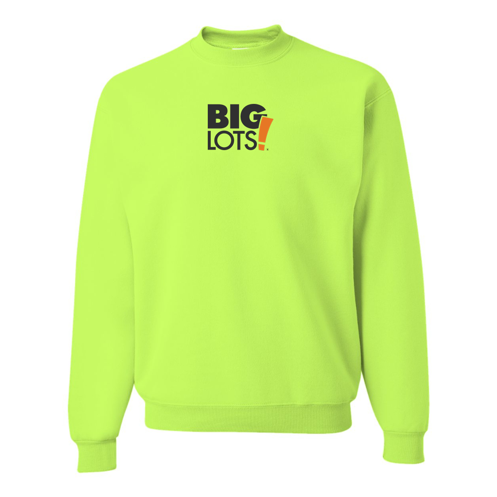 Men's Big Lots Logo  JERZEES NuBlend Crewneck Sweatshirt