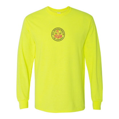 Men's AFC Bournemouth Soccer Logo Gildan Heavy Cotton Long Sleeve T-Shirt