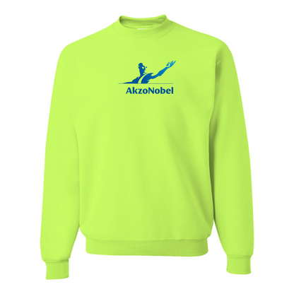 Men's AkzoNobel Logo JERZEES NuBlend Crewneck Sweatshirt
