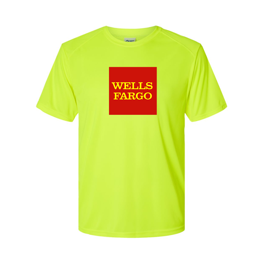 Men's Wells Fargo Logo Polyester T-Shirt