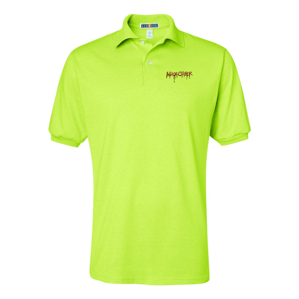 Men's Alice Cooper Logo JERZEES  SpotShield polo