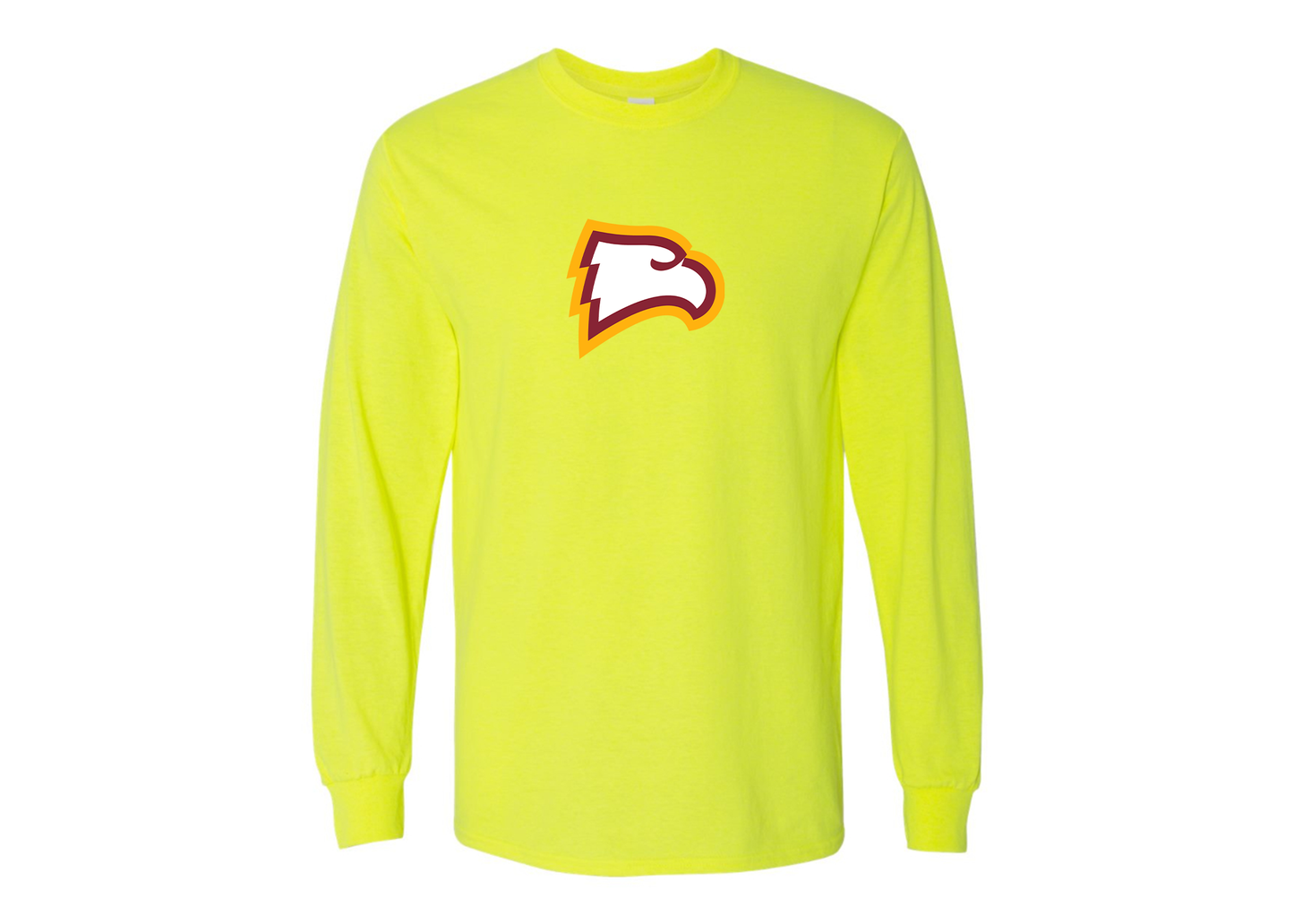 Men's Winthrop Eagles Gildan Heavy Cotton Long Sleeve T-Shirt