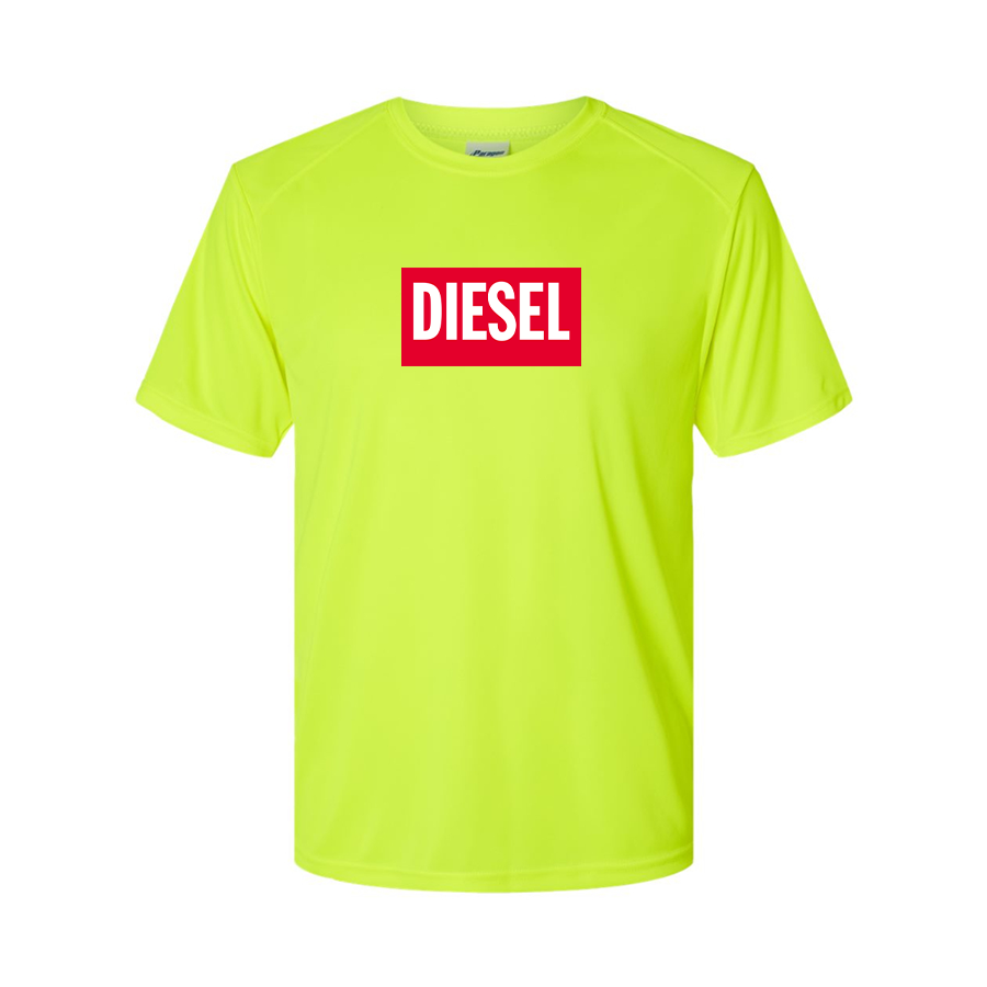 Men's Diesel Logo Polyester T-Shirt