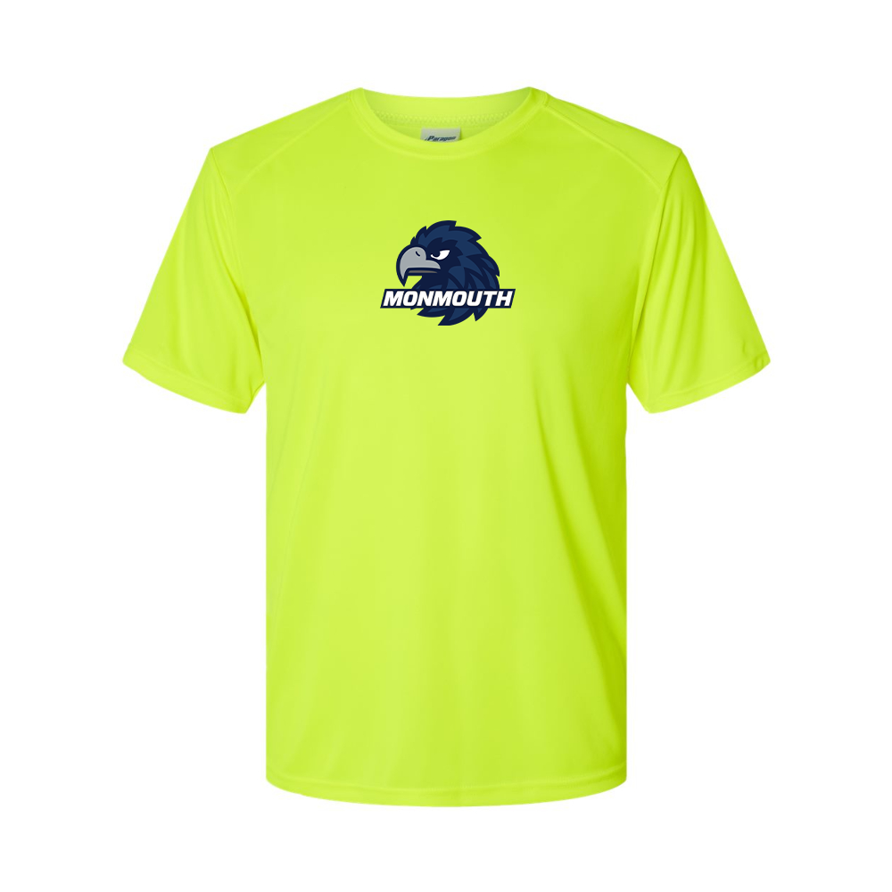 Men's Monmouth Hawks Logo Polyester T-Shirt