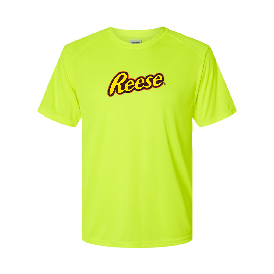 Men's Reese Peanut Butter Logo Polyester T-Shirt