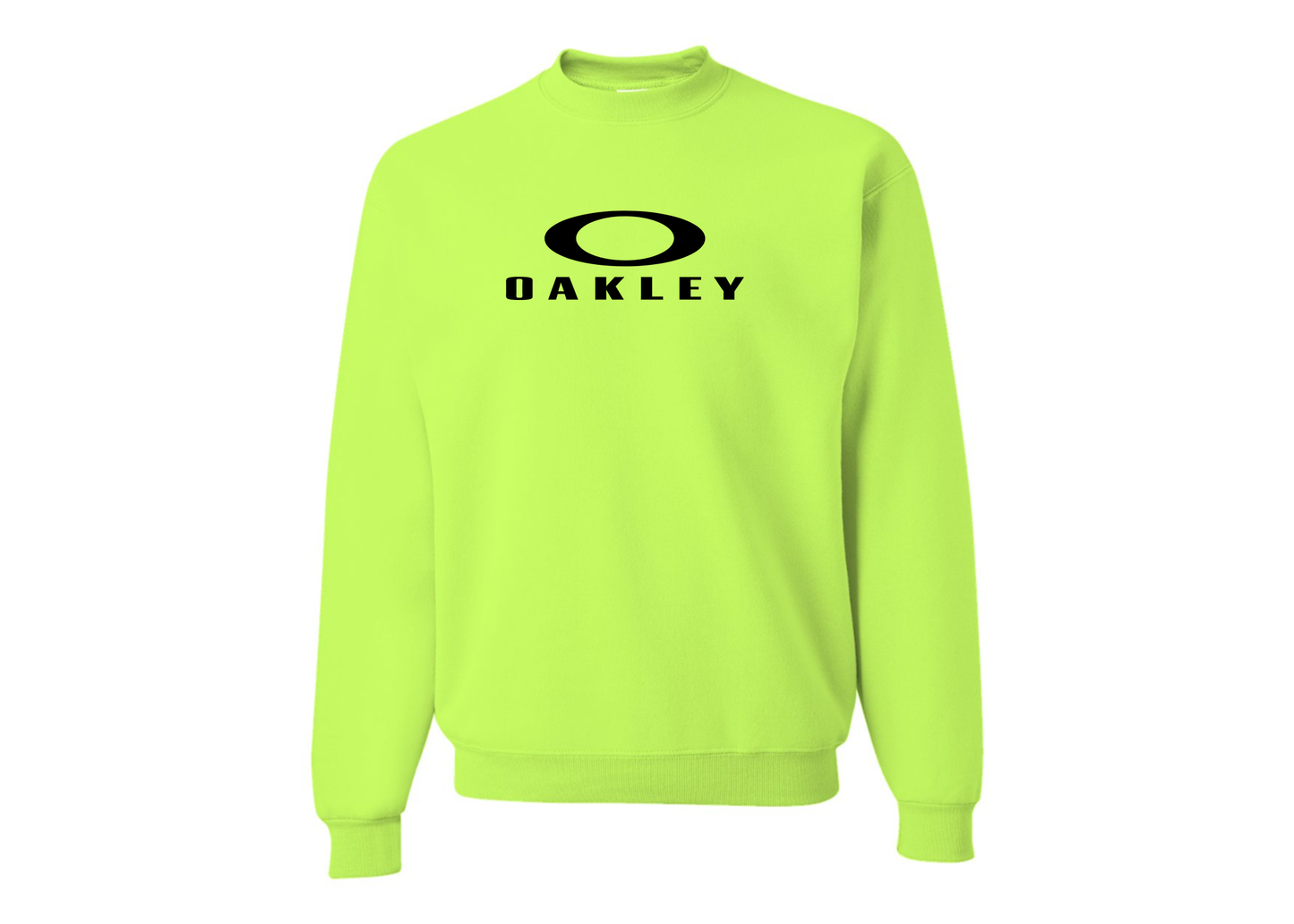 Men's Oakley Logo JERZEES NuBlend Crewneck Sweatshirt