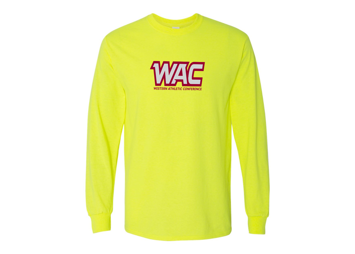 Men's Western Athletic Conference Gildan Heavy Cotton Long Sleeve T-Shirt