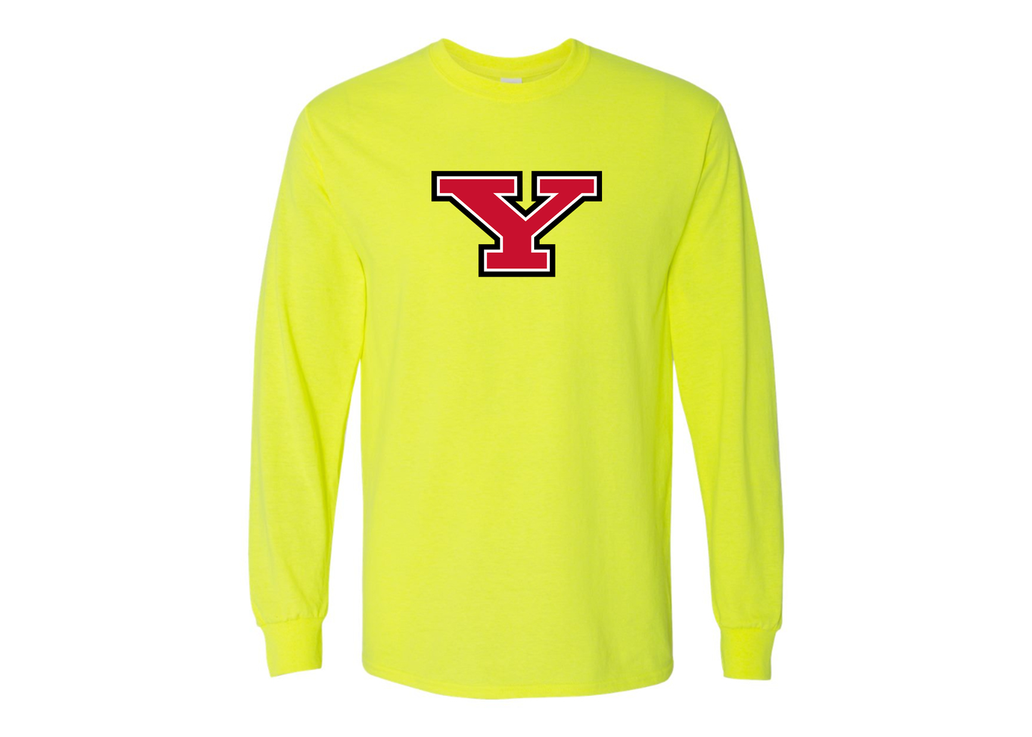 Men's Youngstown State Penguins Gildan Heavy Cotton Long Sleeve T-Shirt
