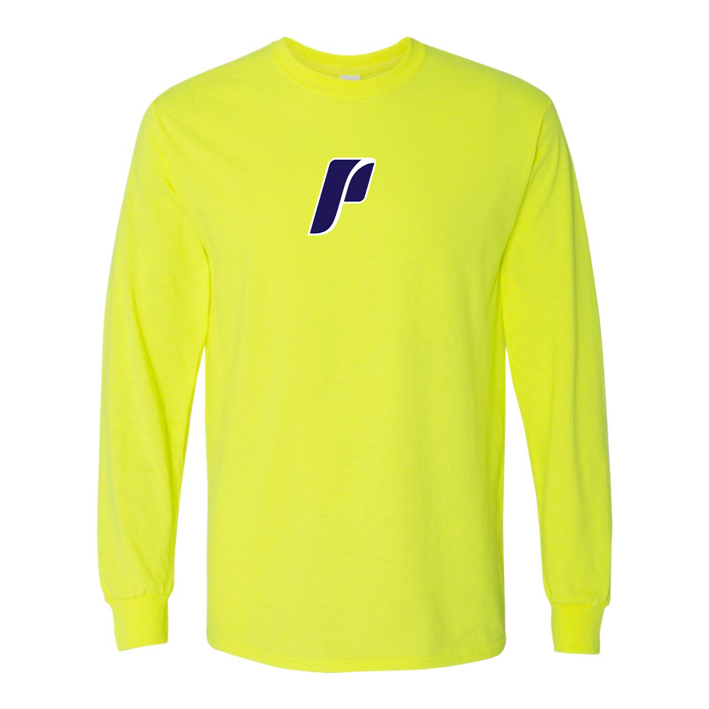 Men's Portland Pilots Logo Gildan Heavy Cotton Long Sleeve T-Shirt