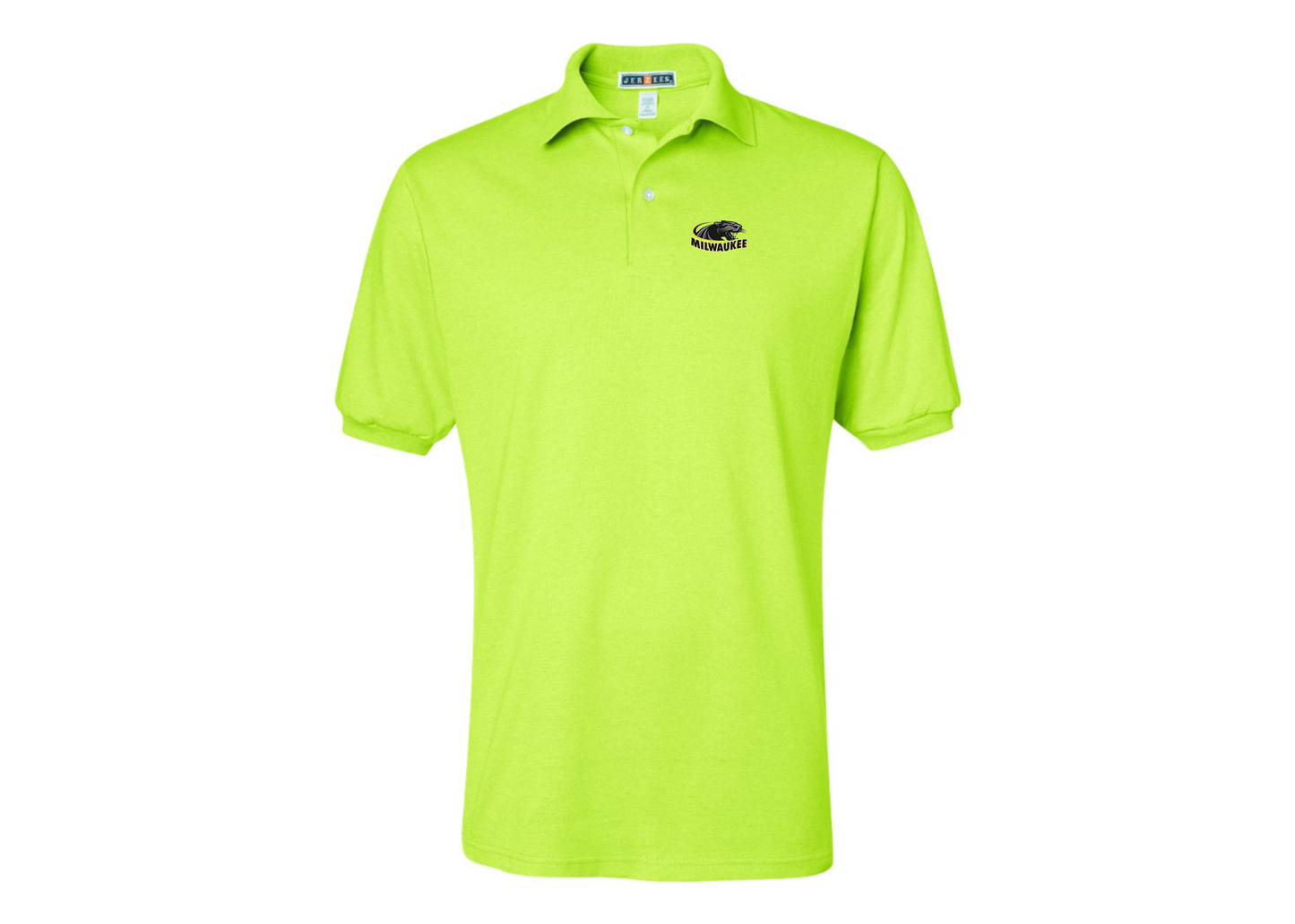 Men's Wisconsin Milwaukee Panthers JERZEES  SpotShield polo