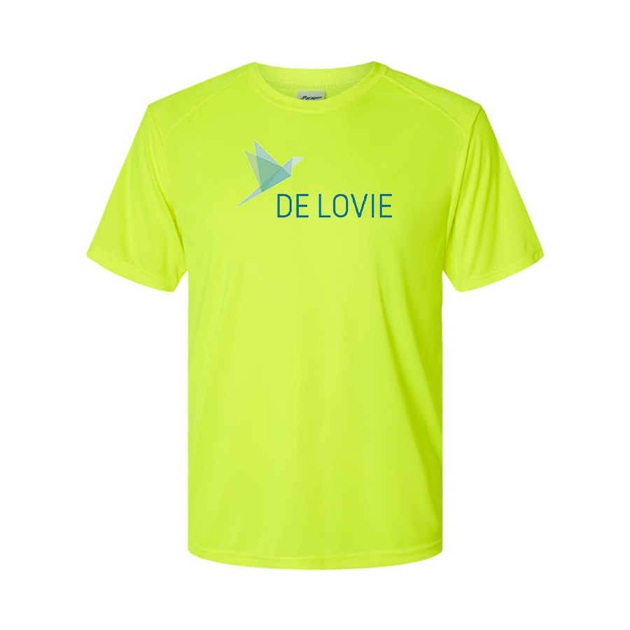 Men's De Lovie Logo Polyester T-Shirt