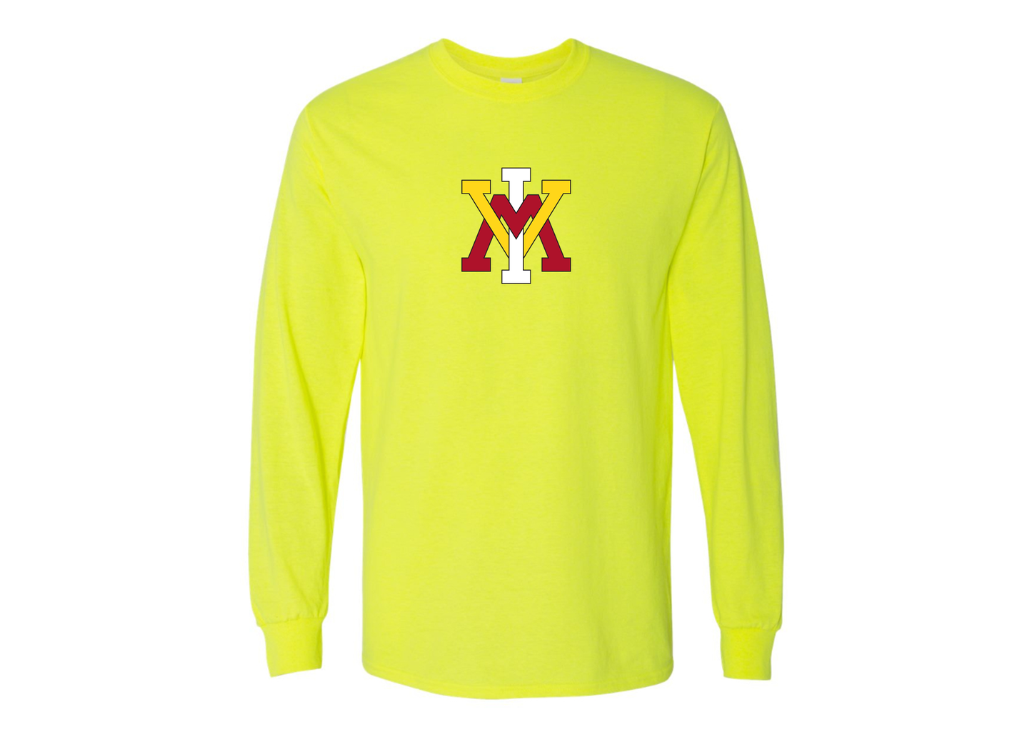 Men's VMI Keydets Gildan Heavy Cotton Long Sleeve T-Shirt
