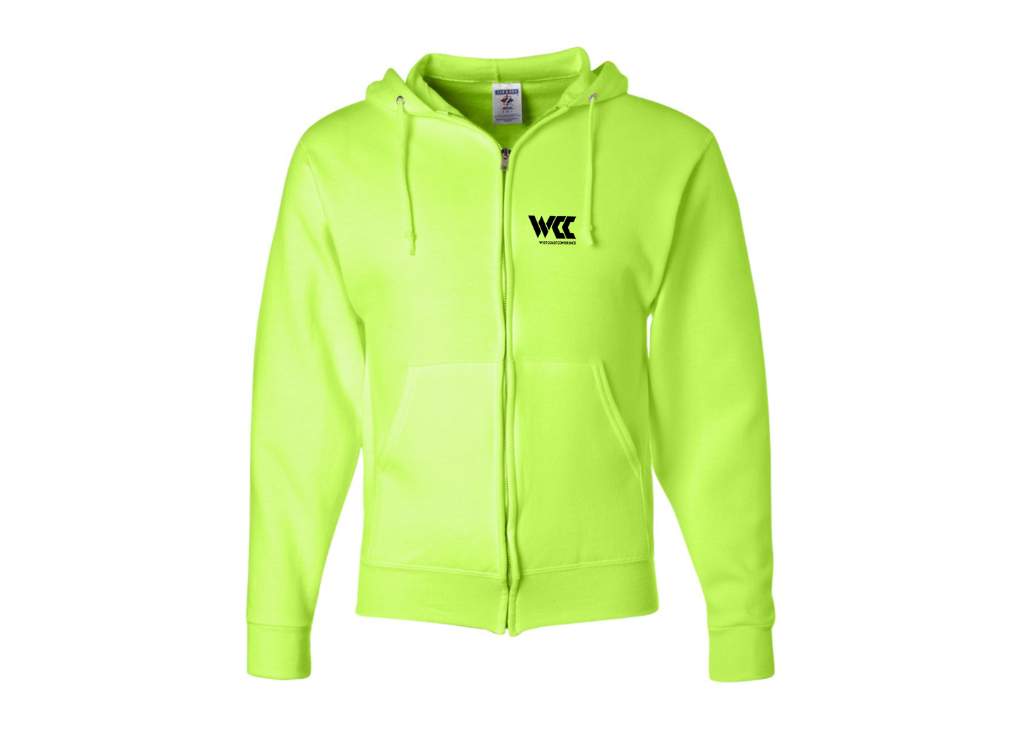 Men's West Coast Conference JERZEES NuBlend Full-Zip Hooded Sweatshirt