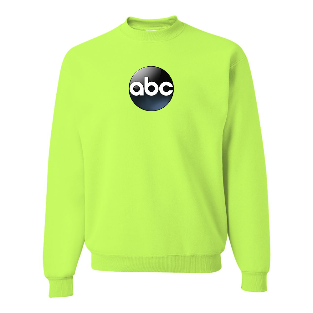 Men's Abc Logo  JERZEES NuBlend Crewneck Sweatshirt