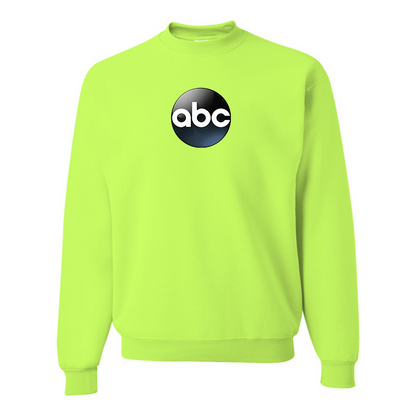 Men's Abc Logo  JERZEES NuBlend Crewneck Sweatshirt