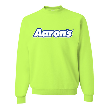 Men's Aaron_s Logo  JERZEES NuBlend Crewneck Sweatshirt