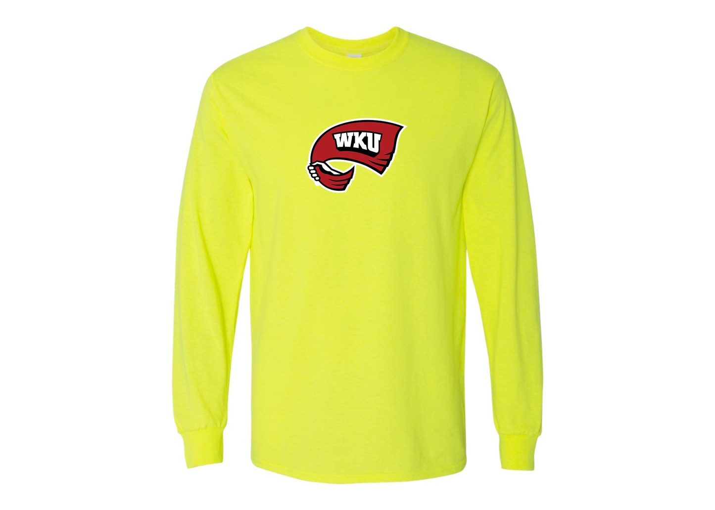 Men's Western Kentucky Hilltoppers Gildan Heavy Cotton Long Sleeve T-Shirt