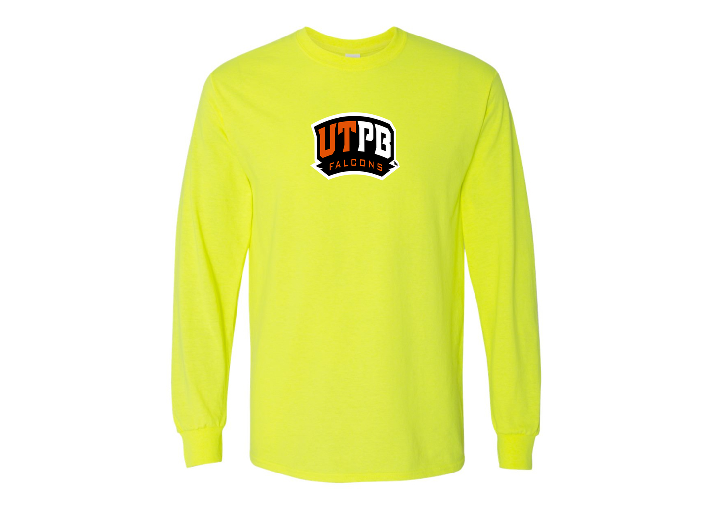 Men's UTPB Falcons Gildan Heavy Cotton Long Sleeve T-Shirt